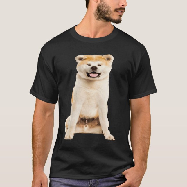 Camiseta Cute Akita Inu (Frente)