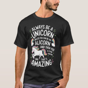 Camiseta Cute Alicorn Unicórnio Mágico Fantasia Criatura Le