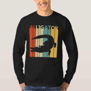 Camiseta Cute Alligator Safari Zoo Art