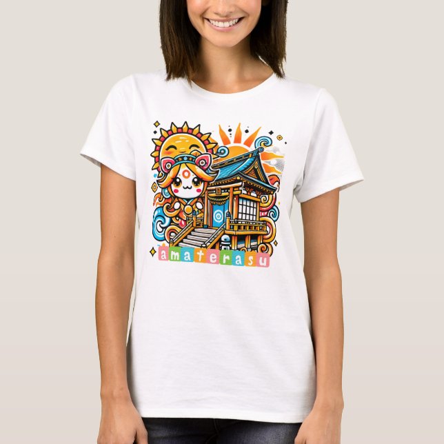 Camiseta Cute amaterasu (Frente)