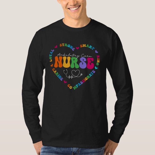 Camiseta Cute Ambulatory Care Nurse Squad Appreciation Nurs (Frente)