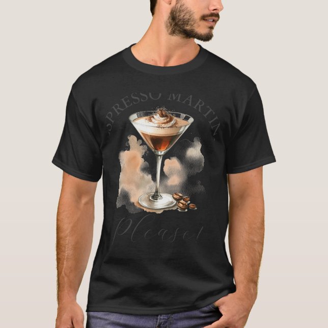 Camiseta Cute And Funny Espresso Martini  (Frente)
