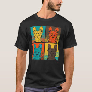 Camiseta Cute Animal Frenchie Dog Pop Buldogue francês