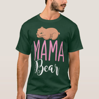 Camiseta Cute Animal Mom Mommy Bear Family Bear Mama Bear 
