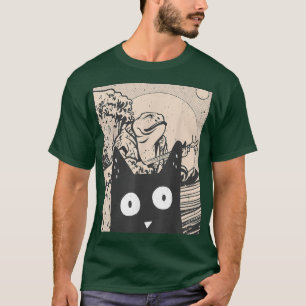 Camiseta Cute Anime Kitten Neko Japan Manga Harajuku Otaku 