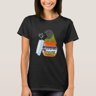 Camiseta Cute Antidepressant Parrot I Senegal Parrot Premiu