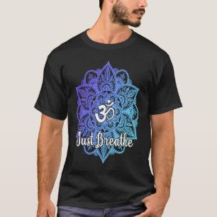 Camiseta Cute Apenas Tattoodesign Sagrado Yoga Respire Mand