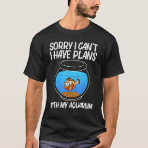 Camiseta Cute Aquarium For Men Women Aquarist Fish Tank