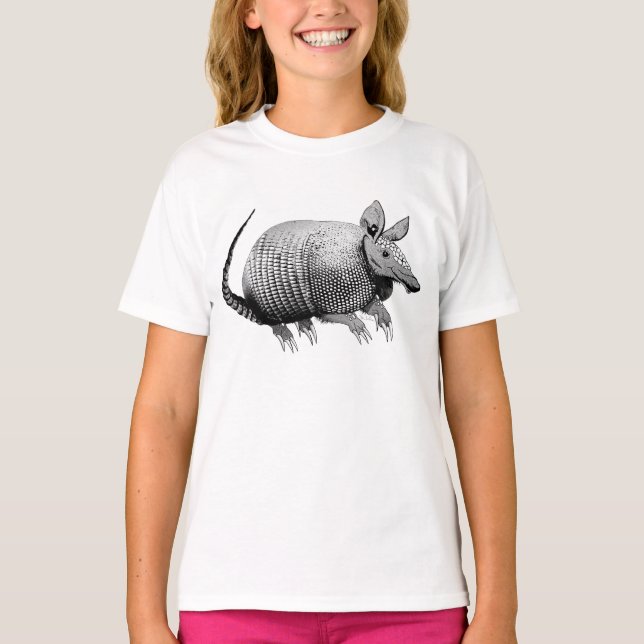Camiseta Cute Armadillo (Frente)