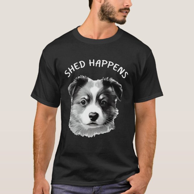 Camiseta Cute Aussie Shepherd Australian Shepherd Saying Sh (Frente)