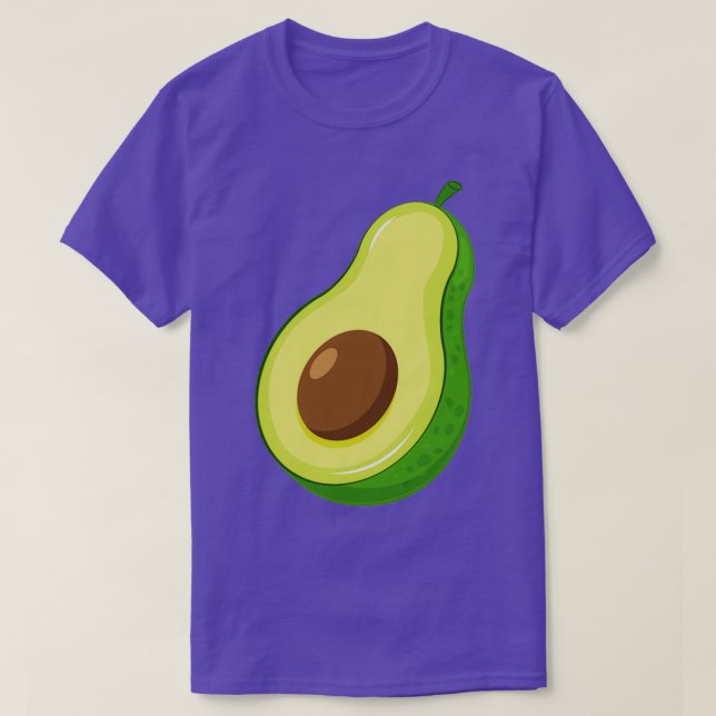 Camiseta Cute Avocado 16 (Frente do Design)