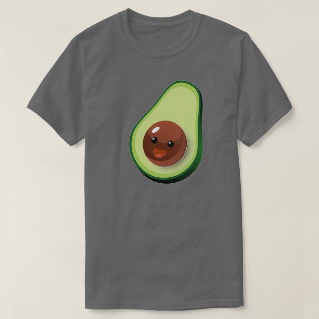 Camiseta Cute Avocado 24 (Frente do Design)