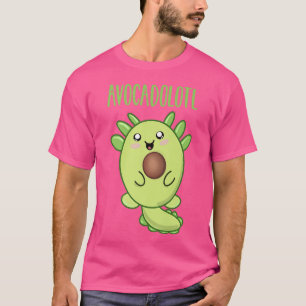 Camiseta Cute Avocado Aolotl Kawaii Avocadolotl
