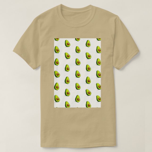Camiseta Cute Avocado Avocado (Frente do Design)