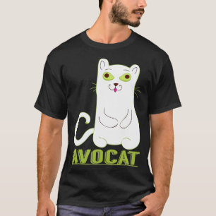 Camiseta Cute Avocat Avogato Funny Avocado Cat Lover Gift