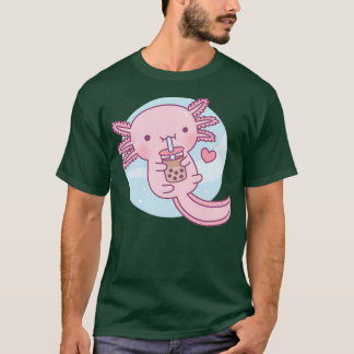 Camiseta Cute Axolotl ama Chá 1