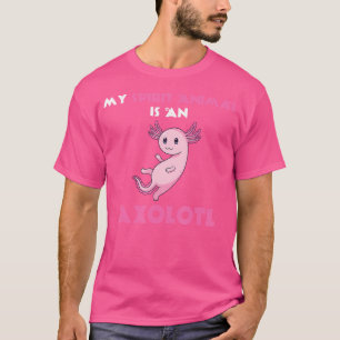 Camiseta Cute Axolotl Spirit Animal Kawaii Mexicano Salaman