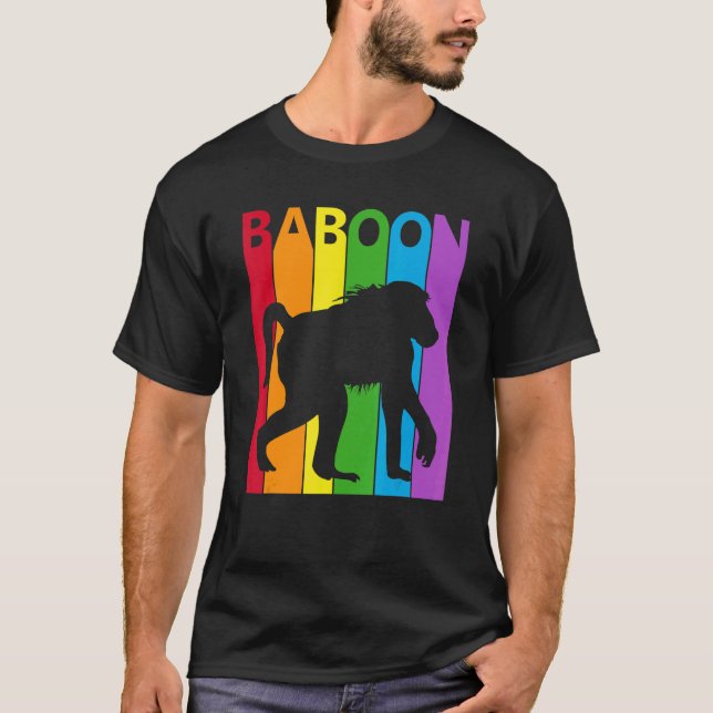 Camiseta Cute Baboon Costume Baboon (Frente)