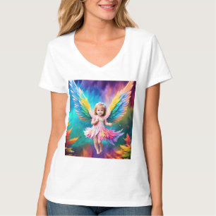 Camiseta Cute Baby Angel Wings Art-38424
