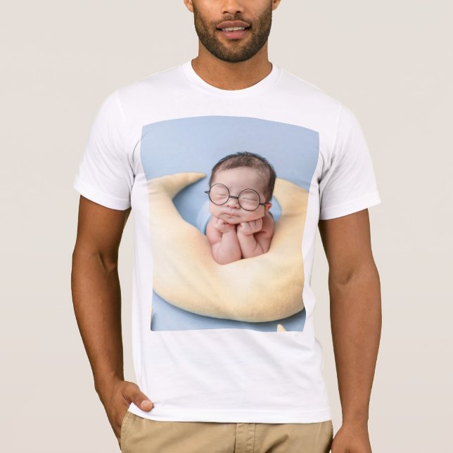 Camiseta Cute Baby Photo Tee (Frente)