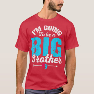 Camiseta Cute Baby Pregnancy Promoted Big Bro Soon To Be Br