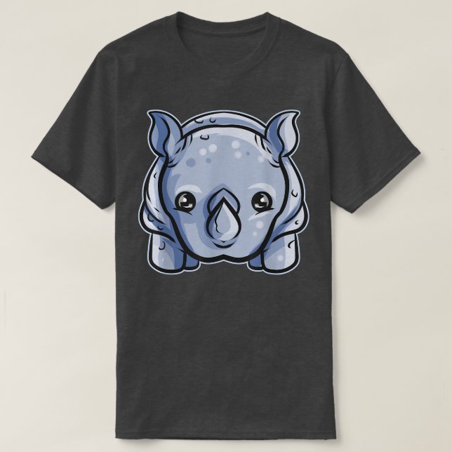 Camiseta Cute Baby Rhino  (Frente do Design)