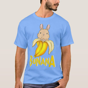 Camiseta Cute Banana Bunny Rabbit 127