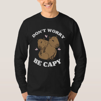Camiseta Cute Be Capy Capybara Animal