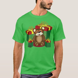 Camiseta Cute Bear Presents Gifts Boys Girls Holiday Merch 