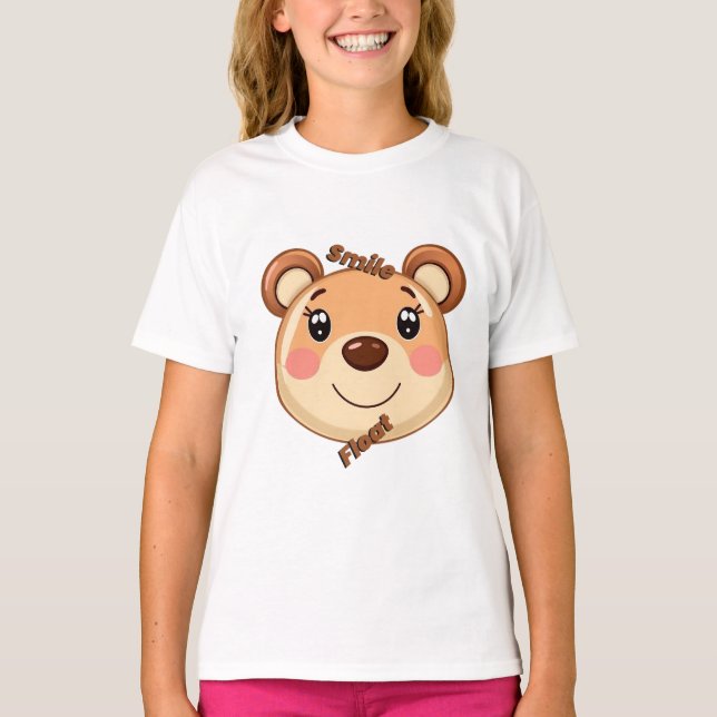 Camiseta Cute Bear Smile (Frente)