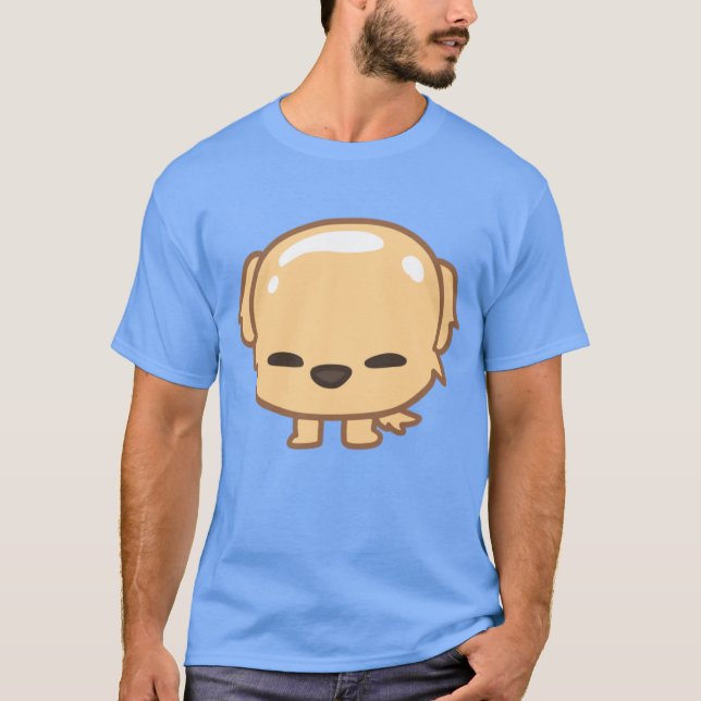 Camiseta Cute Big Forehead Dog Meme boy (Frente)