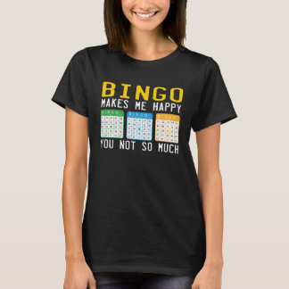 Camiseta Cute Bingo For Casino Game Bingo