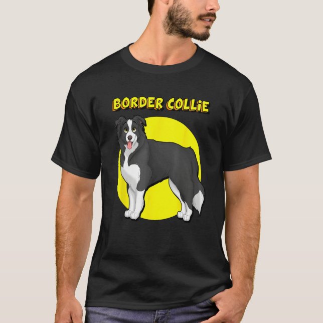 Camiseta Cute Border Collie (Frente)