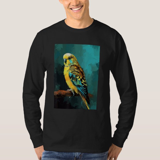 Camiseta Cute Budgie Bird Parakeet Birds Bird Breeder 1 (Frente)