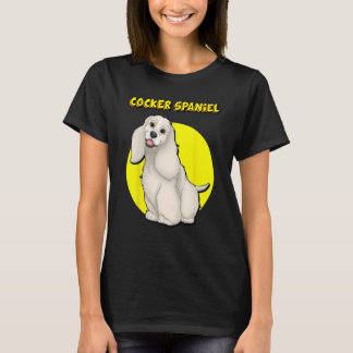 Camiseta Cute Buff Cocker Spaniel