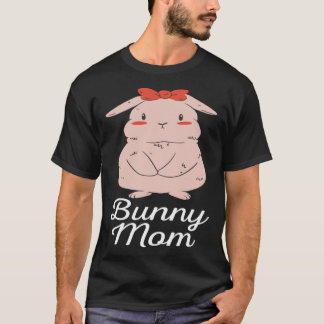 Camiseta Cute Bunny Mom