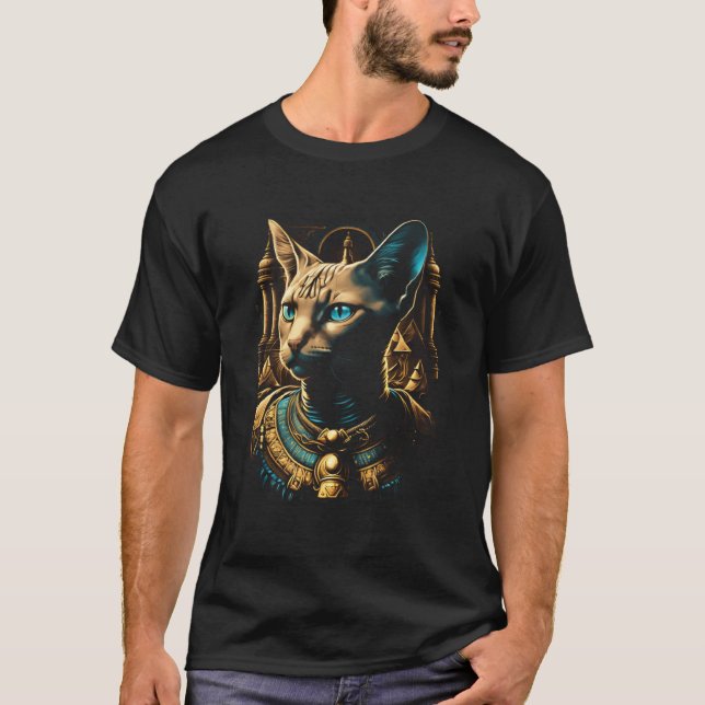 Camiseta Cute Burmese Cat  Egyptian Pharaoh Burmese Cat Cos (Frente)