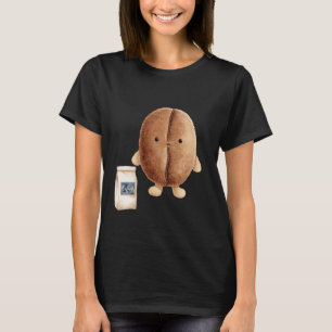 Camiseta Cute Café Bean