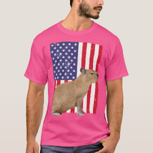 Camiseta Cute Capybara Cavy Rodent Capybara