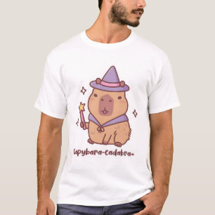 Camiseta Cute Capybara Wizard Capybaracadabra Funny Pun