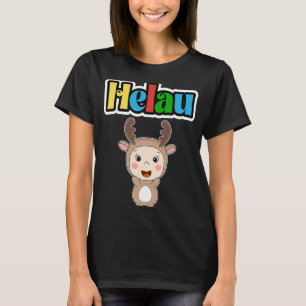 Camiseta Cute Carnival Animal, Meenz Helau, Party Moose