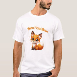 Camiseta Cute Cartoon Fox – Adorable Kawaii Style