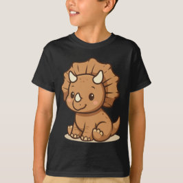 Camiseta Cute Cartoon Triceratops Kids' T-Shirt