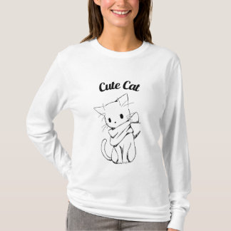 Camiseta Cute Cat 