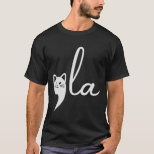 Camiseta Cute Cat Comma-la Kamala Harris Presidente 2024