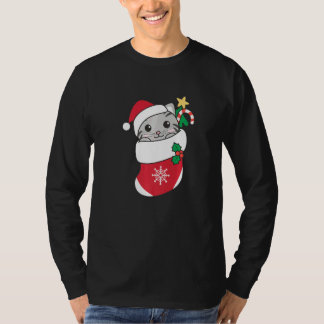 Camiseta Cute Cat For Christmas Cat  6