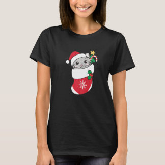 Camiseta Cute Cat For Christmas Cat  6