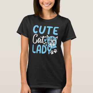 Camiseta Cute Cat Lady Cat Owner Cute Cat  I Cute Cat Lady