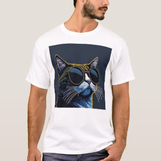 Camiseta Cute Cat T-Shirt