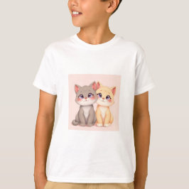 Camiseta Cute Cat T-Shirt